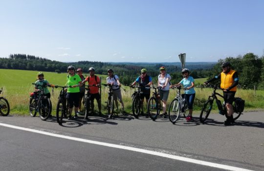 Mit dem Ski-Club  Wissen per Rad  durch die Rheinauen