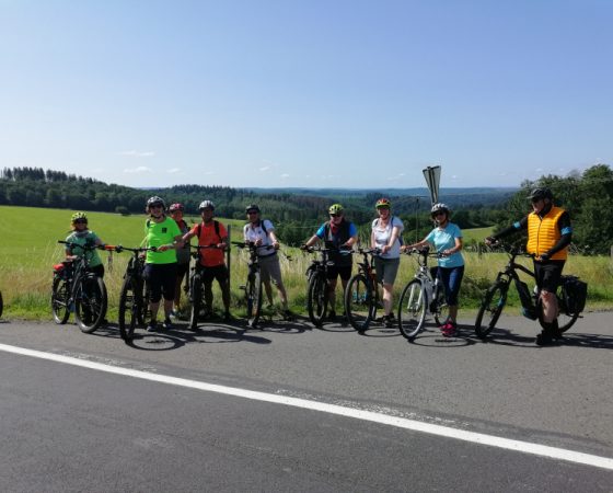 Mit dem Ski-Club  Wissen per Rad  durch die Rheinauen